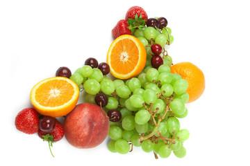 Obraz na płótnie Canvas Still-life of fresh fruit