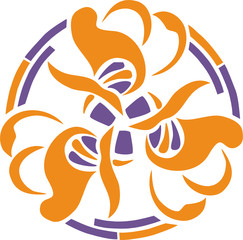 Obraz premium Ornament in color 15