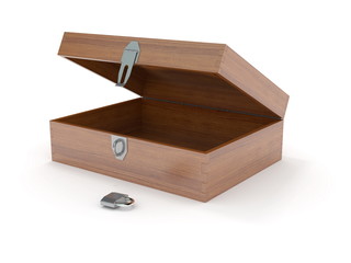 Wooden box