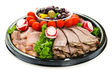 Cold cut platter