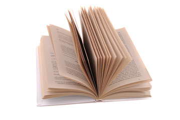 opened book