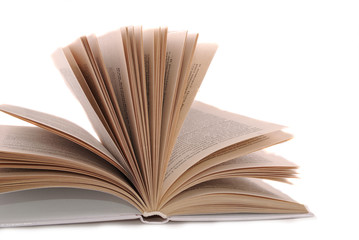 opened book