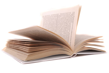 opened book