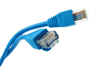 blue network cable