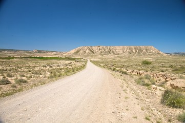 desert road to the mountain