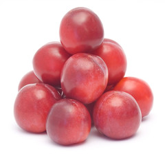 red plums