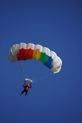skydiving