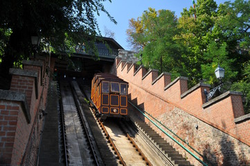Standseilbahn in Budapest