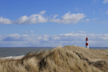 leuchtturm list sylt ellenbogen  Dünen Dänemark