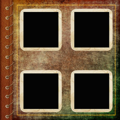 Album cover with frame