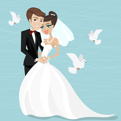 marrying illustration