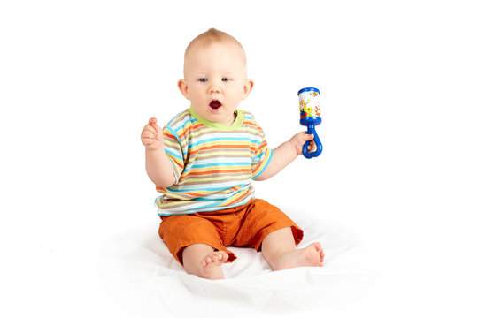Baby beim spielen