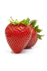 close up shot of tasty strawberries