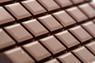Détail tablette chocolat