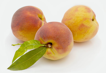 Ripe peaches