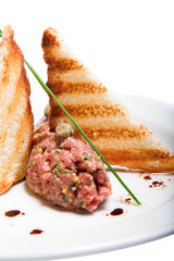 meatballs and toasts