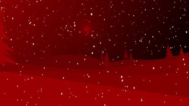 Christmas snow