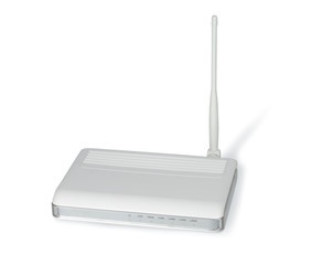 Grey Wireless Router