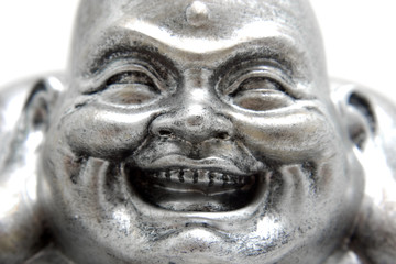 Fototapeta na wymiar Face of Buddha statue Poe-Tai Ho-Shang