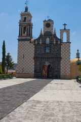 church in a small town in mexico