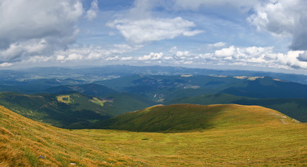 panoramic mountain view