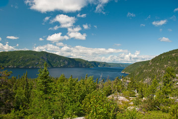 Fototapeta na wymiar Saguenay Park Narodowy