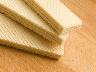 Wafers. Shallow DOF.