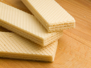 Wafers. Shallow DOF.