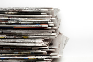 Pile of Newpapers