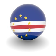 Obraz premium High resolution ball with flag of Cape Verde