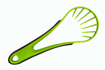 Avocado slicer isolated on white background