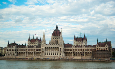 Fototapeta premium Hungarian parliament in Budapest