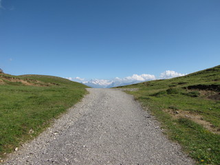 Route de montagne.