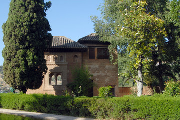 Fototapeta na wymiar Alhambra w Granadzie