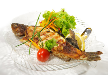 Fish Dishes - Grilled Trout