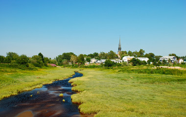 Village qu&eacute;becois pr&egrave;s de la Pointe-aux-P&egrave;res