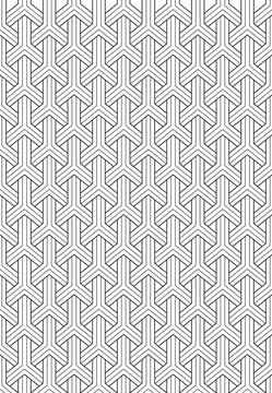 Motif trame noir et blanc