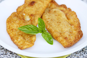 gebäck mit hackfleschfühlung
