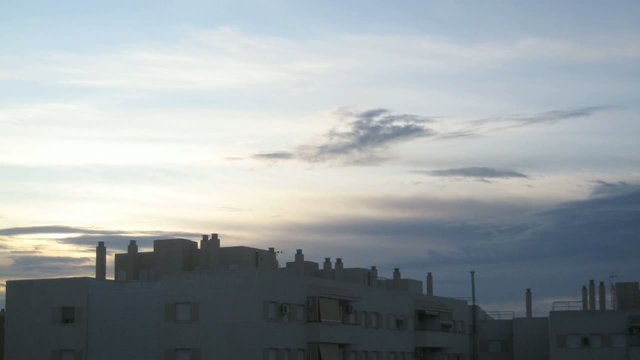 Amanecer en la ciudad