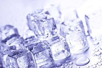 Obraz premium Ice cubes
