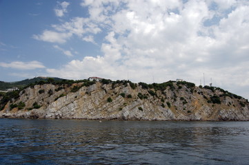 Fototapeta premium rocky bank