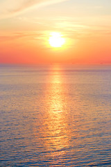 sunset over black sea scene - 16447672