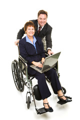 Obraz premium Business Partners - Disability