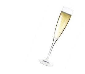 Champagne glass celebration