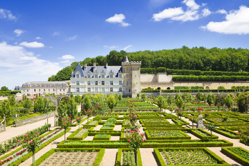 Villandry Chateau and gardens, France
