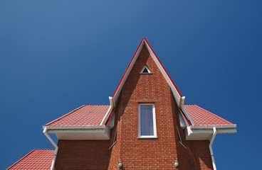 House covered with a tile