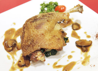 fried chicken © MR.LIGHTMAN