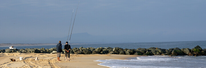 peche a la plage