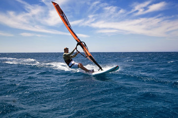 Fototapeta premium Windsurfing