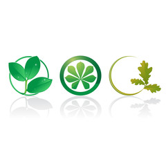 Logos verdes